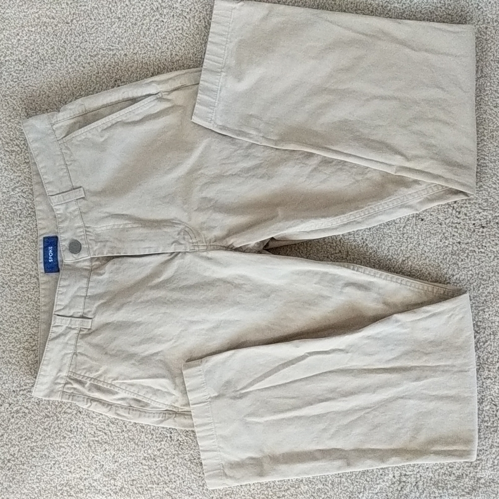 Spoke brand size 30 chinos khaki pants